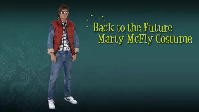When you go in our Back to the Future Marty McFly Costume, you'll be on your way to 1955! Or 2015! Or 1885? This costume even includes two movie props!